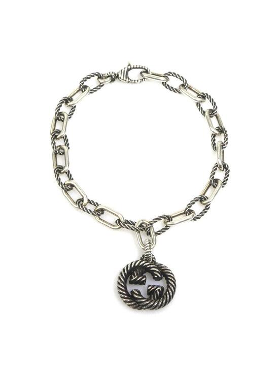Auth Gucci Interlocking G Bracelet #306939G18B